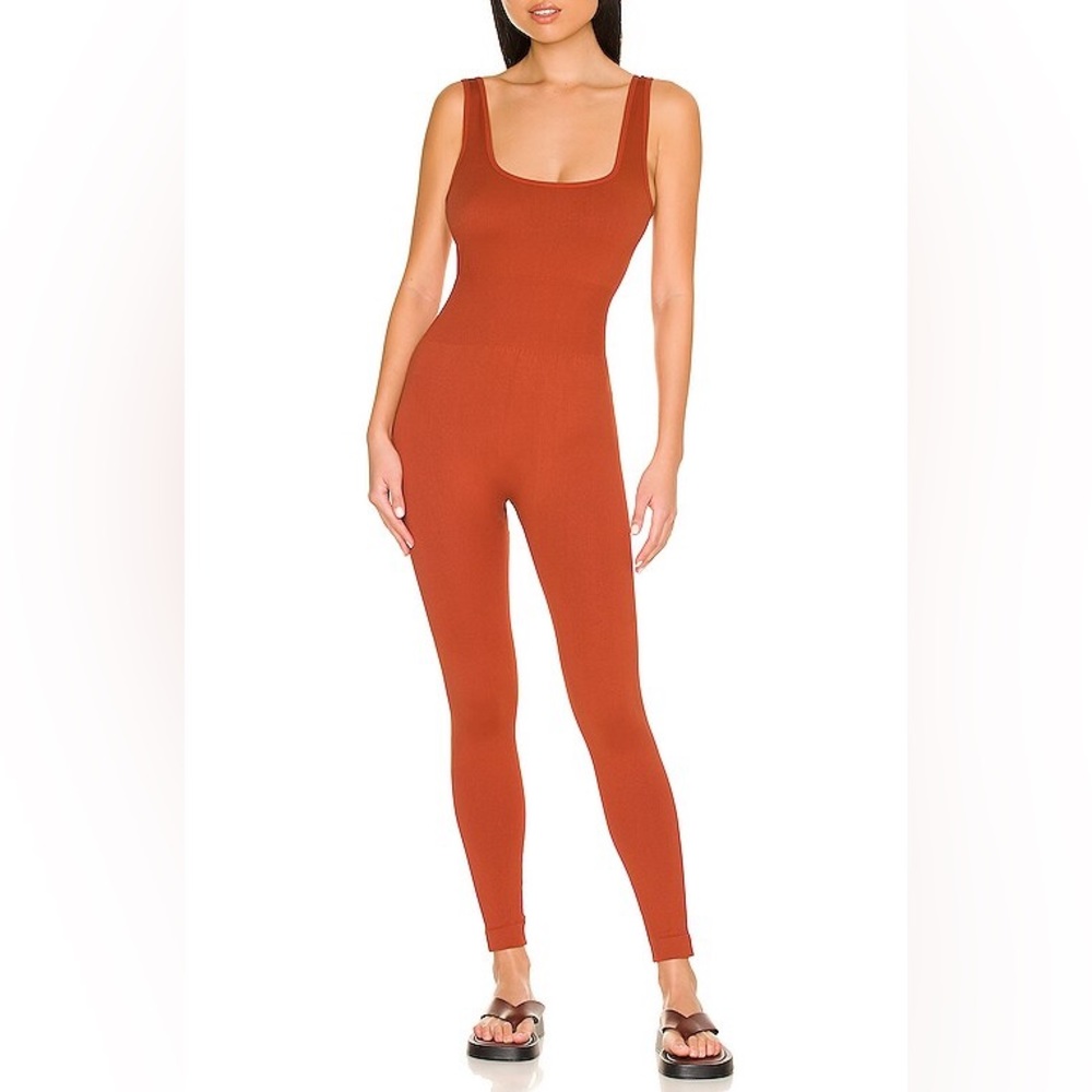 WEWOREWHAT rib jumpsuit